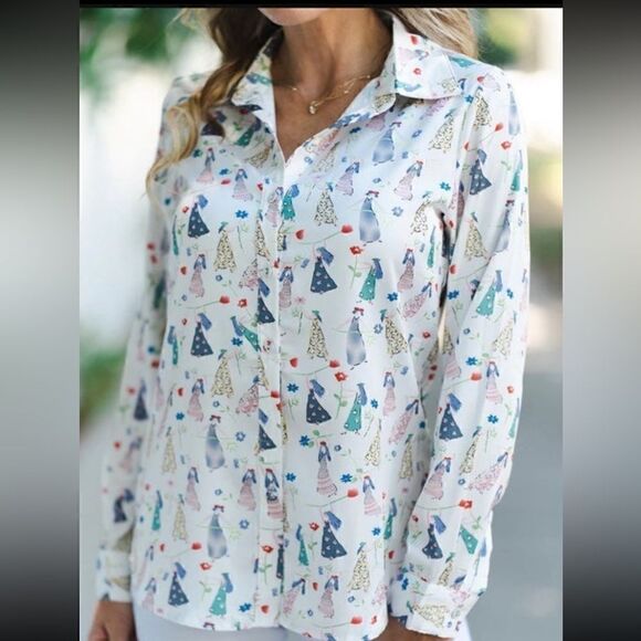 Gracia CHECKERED SHIRT CENTURY FUNNY PEOPLE Blouse - Picture 3 of 11